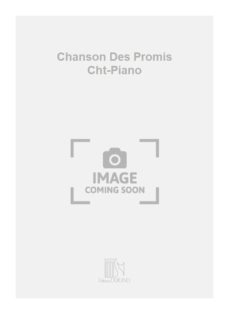 Chanson Des Promis Cht-Piano